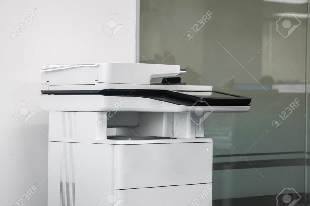 multifunctional office printer ready to use